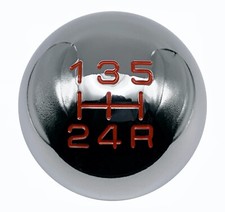 chrome R2 gear knob 5 speed red for toyota aygo celica mr2 corolla supra yaris