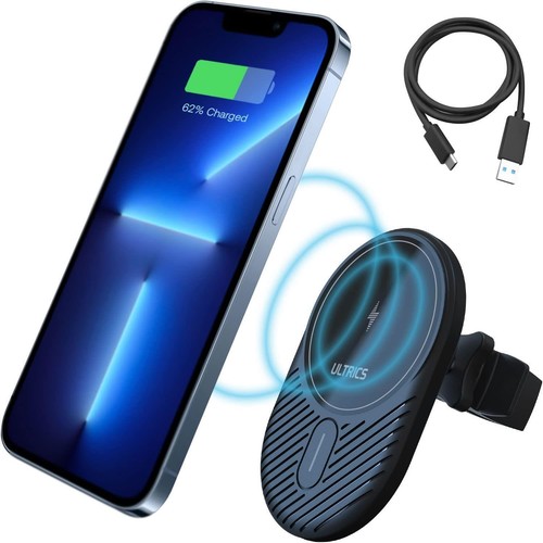 Magnetic wireless car charger - car,