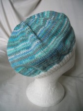Hand Knitted Beret Style Hat