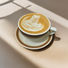 12 oz Ceramic Latte Cup with