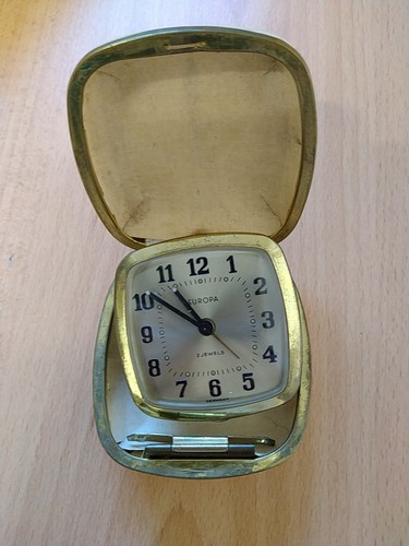 Vintage europa travel clock - vintage,