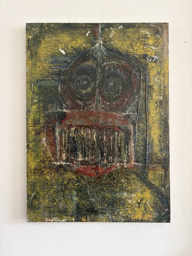 Abstract oil canvas - abstract, 20th