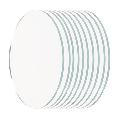 Pcs craft mirrors glass - 10,