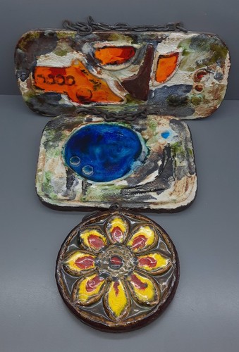 Ruscha pottery wall - pottery,