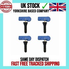 4X NEW TPMS 433 MHz TYRE PRESSURE SENSOR FOR CADILLAC STS 2009-2011 22853740