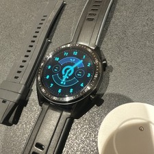 Huawei Watch GT 2 Black Smart Watch Fitness Gt-22b With Additional Strap