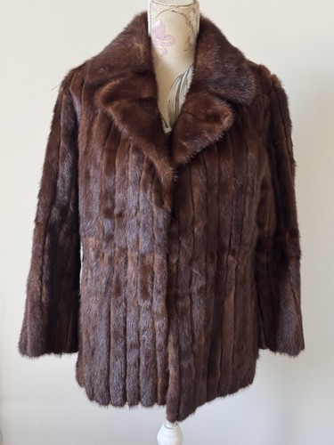 Real mink fur and genuine - real,