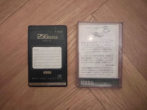 Korg mcr 256kbit ram - 256kbit,