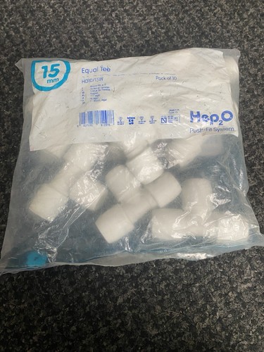 Hep2o equal tee 15mm - hep2o, pb