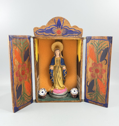 Hand painted mexican folk - painted,