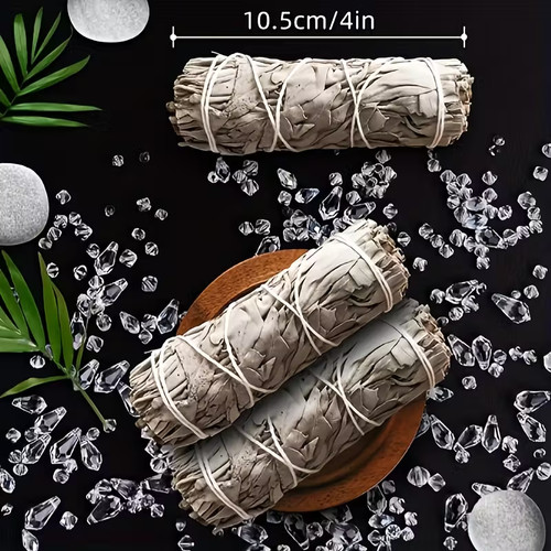White sage smudge - white,