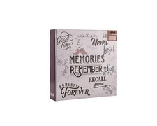 Photo Album Slip In Case Memo Photograph For 200 x 4 x 6'' picture, Purple 