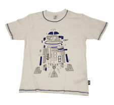 Official Licensed Boys Disney Star Wars R2 D2 T-Shirt Top Age 5-14 Years 