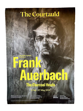 Frank Auerbach The Charcoal Heads Courtauld Gallery poster 2024