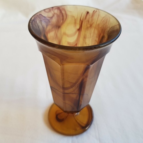 Art deco 1930s smokey glass - deco,