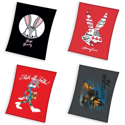 Looney tunes fleece blanket - looney,
