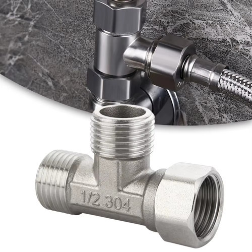 Stainless steel adapter 2 - stainless, g1/2