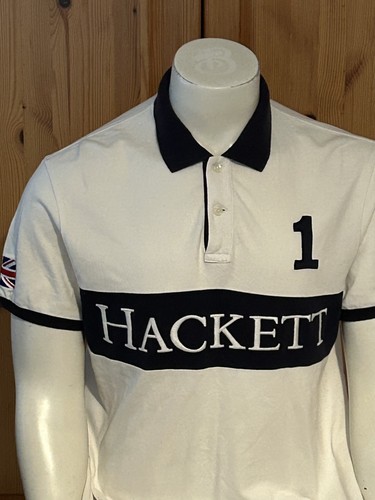 Men hackett white polo - hackett,