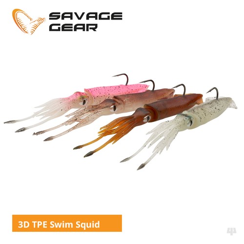 Savage gear tpe swim squid - tpe,