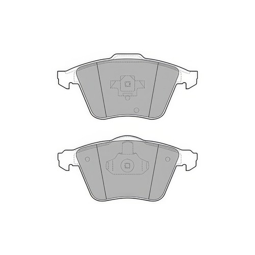 Delphi lp1943 brake pad set - delphi,