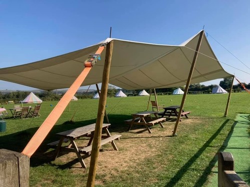 12m refurb stretch tent - 12m, 5m