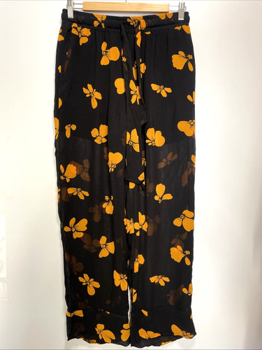 Ganni fairfax black orange - &,