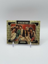 THE ROLLING STONES 2025 Prizm Gold Vinyl #1/5 Full Band #56 SSP Superfractor