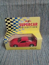 Maisto Supercar Collection Ferrari F40 Red Collectible 1990s Model