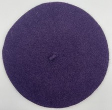 Ladies Unisex French Beret Classic Vintage Style Wooly Hat 100% Wool Winter In