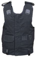 Stab Vest Overt Black Body