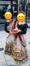 Girls Saree Sari Pakistani Bridal Indian Designer Weeding Party Wear. Each £50