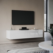 140cm High Gloss TV Unit