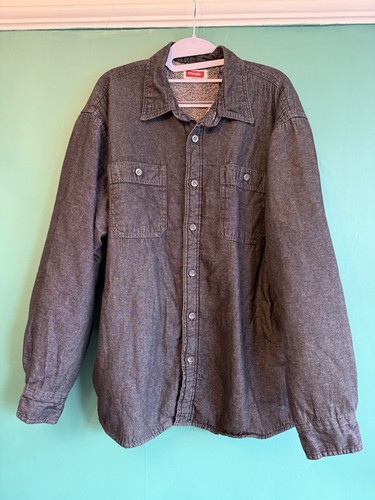 Wrangler sherpa lined jacket - wrangler,