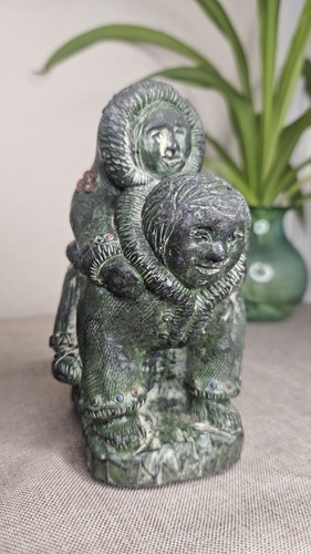 Vintage wolf original inuit - original,