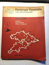 Railway Passenger Timetable BR