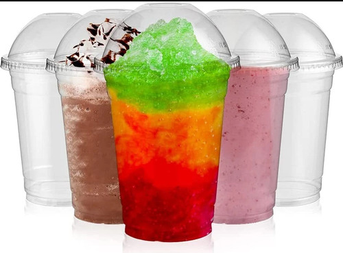 Reusable plastic smoothie - plastic,