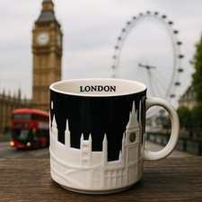 Starbucks London Mug Black and