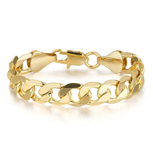 Men 9ct gold - 9ct, cuban