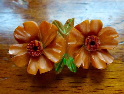 Antique art deco amber - antique,