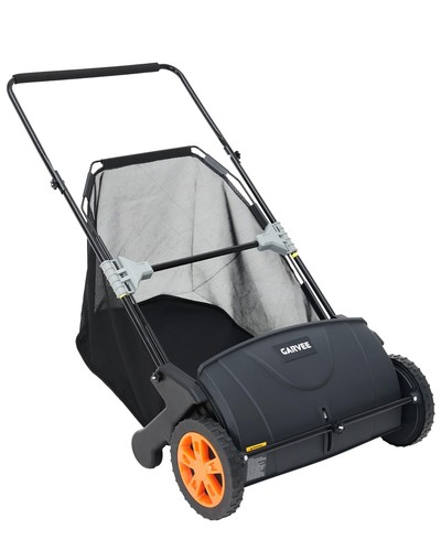 Push lawn sweeper - push, w/