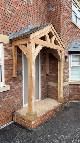 Solid oak porch - solid, porch’s