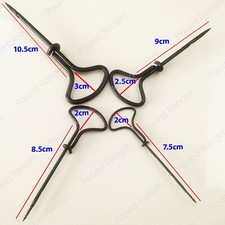 New Hand Drill Chestnut Drill Wood Knot Manual Twisting Drill Gimlets 4 Pieces