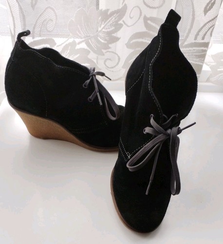 Ladies boden suede heeled - ladies,