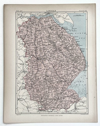 Lincolnshire county antique - lincolnshire,