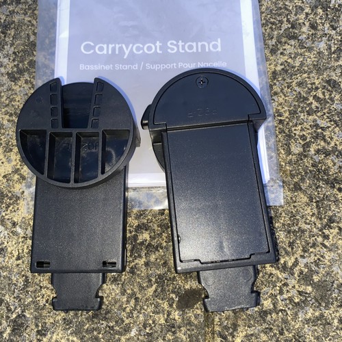 Carrycot stand silver cross