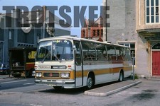 35mm Slide Brown & Davies Truro Bedford YMT Duple NCV210R 1977 Original