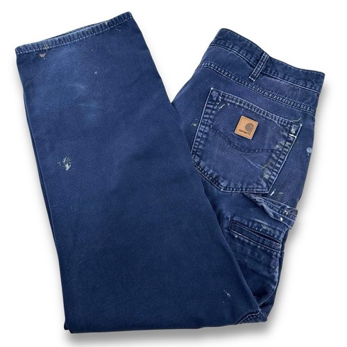 Vtg carhartt b159 nvy - vtg,