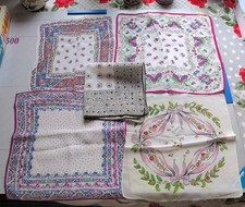 Five Vintage Silk