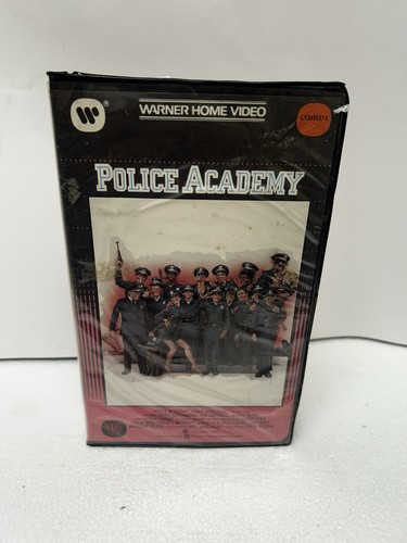 Police academy vhs clamshell - police,