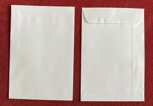 White envelopes 152x104mm - white,